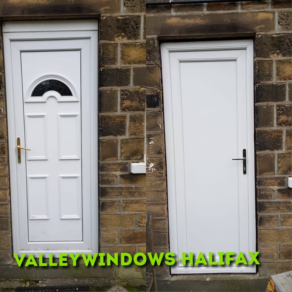 Valley Windows Halifax uPVC door in white